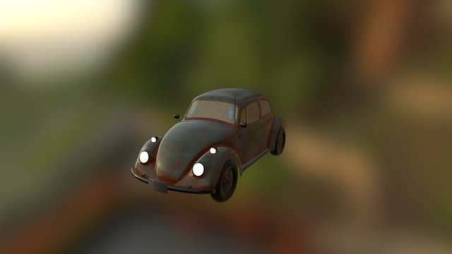 Beetle 3D Model