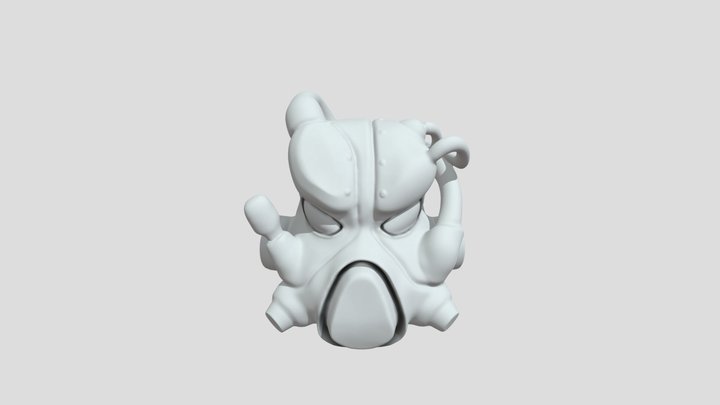 Fallout 2 Power Helmet 3D Model