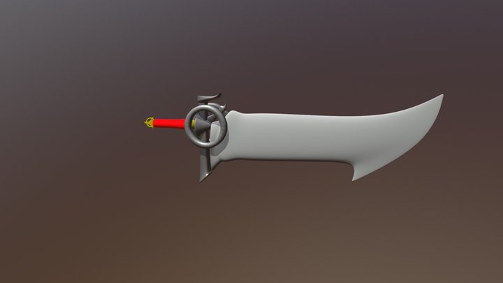 Riven Sword 3D Model