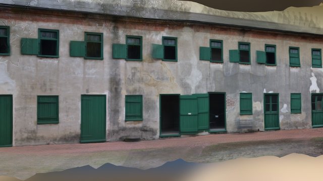 Kitchen House at Aiken Rhett House Museum 3D Model