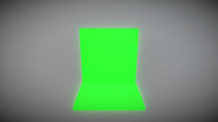 Chroma key 3D Model