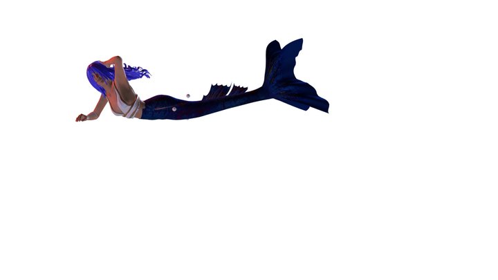 Mermaid 3D Model