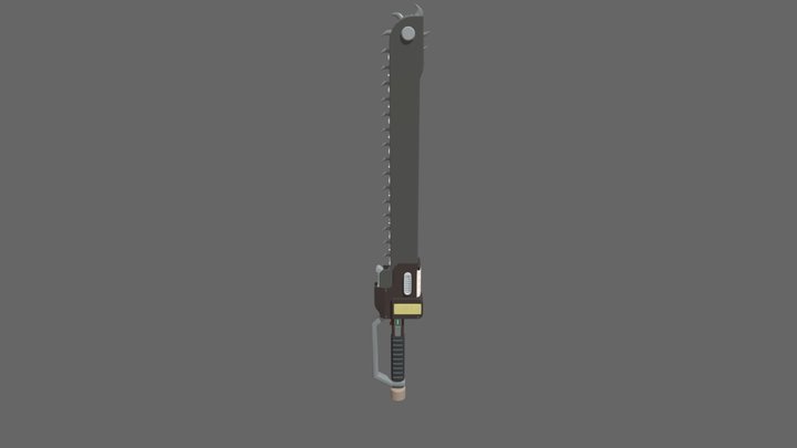 Chain Sword 3D Model