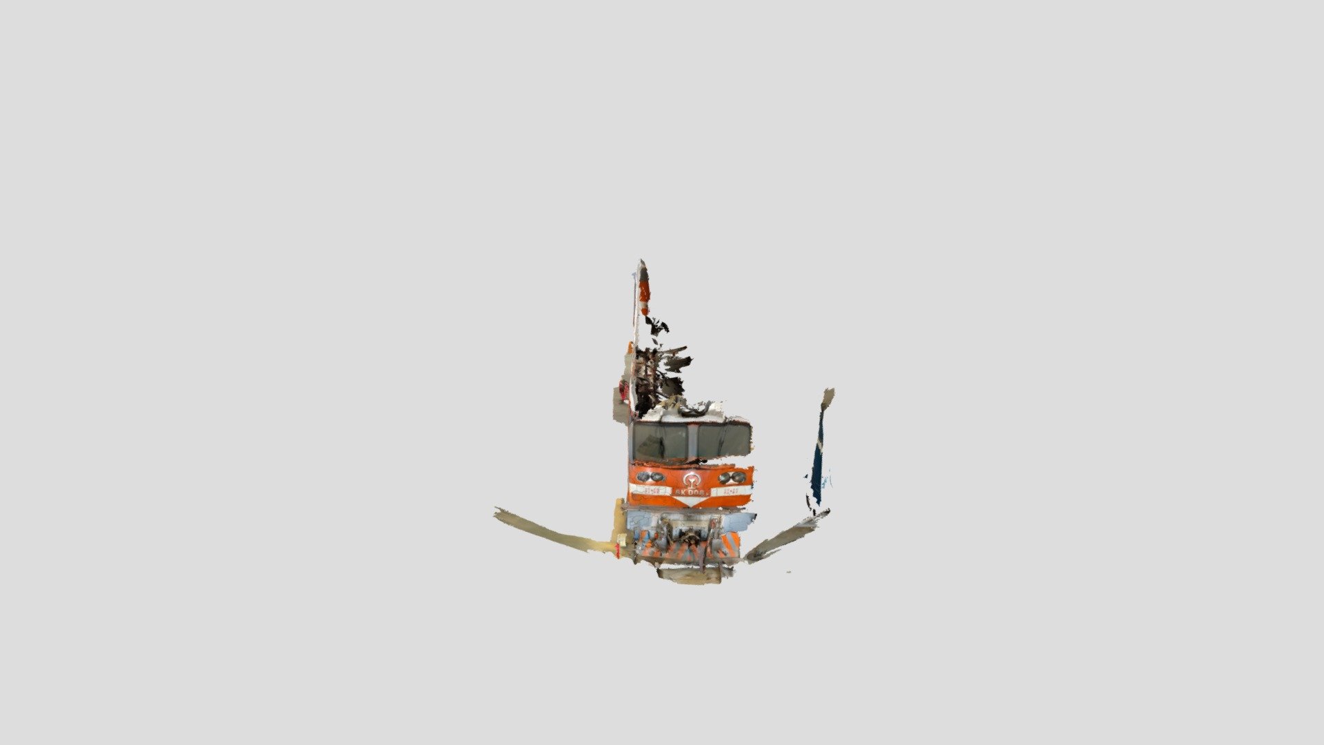 8K Electric Locomotive 8K型电力机车 法国阿尔斯通 — Sketchfab embed 3D viewer