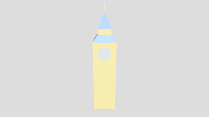 Daily Model: Big Ben - 11 Nov 3D Model