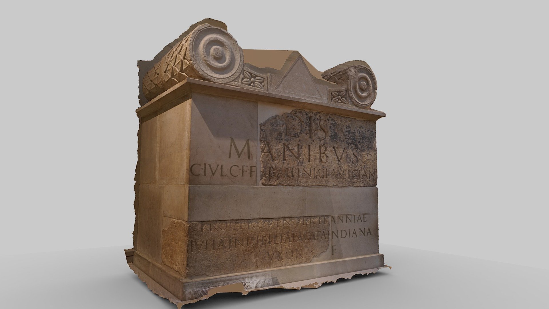 Tomb of Gaius Julius Alpinus Classicianus.