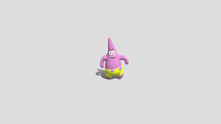 Patrick Star dance move 3D Model