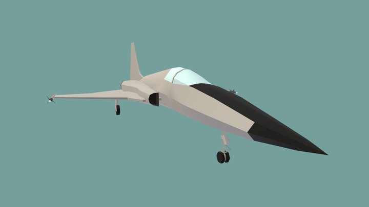 Northrop F-5 3D Model