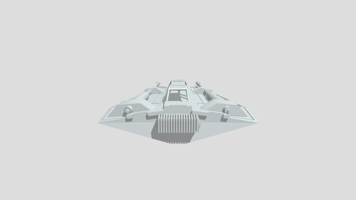 Snowspeeder 3D Model