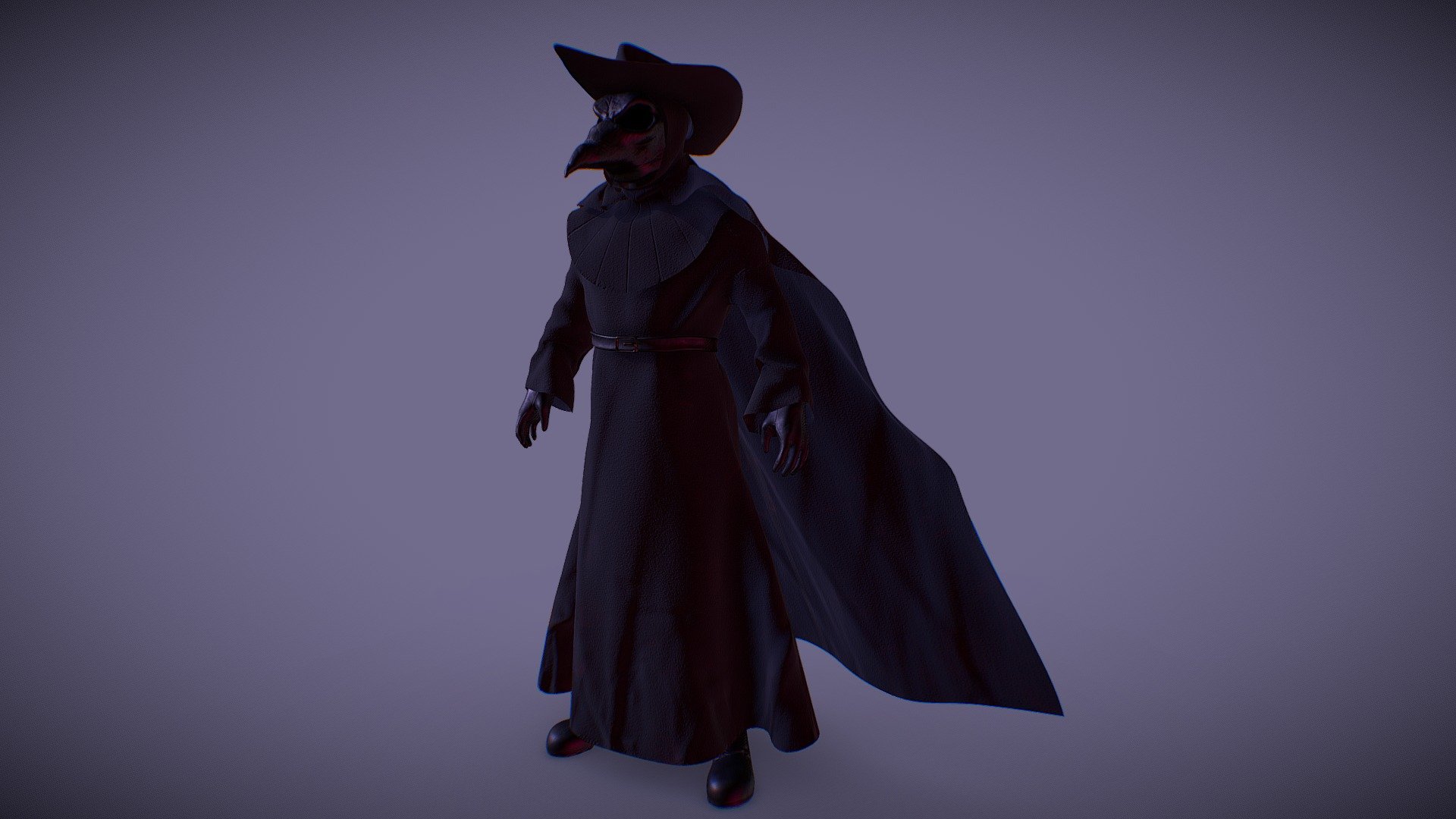 Plague Doctor 3d Model By Marubi 06f3693 Sketchfab