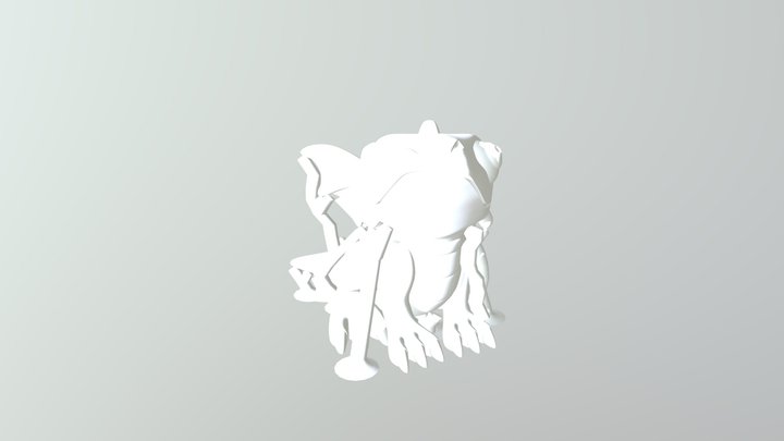 Cute Dragon - More Easy Printing 3D Model