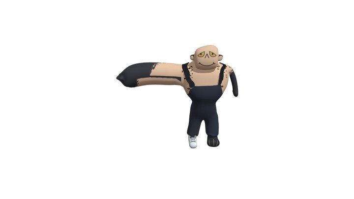 (L4D2) Charger Plushie 3D Model