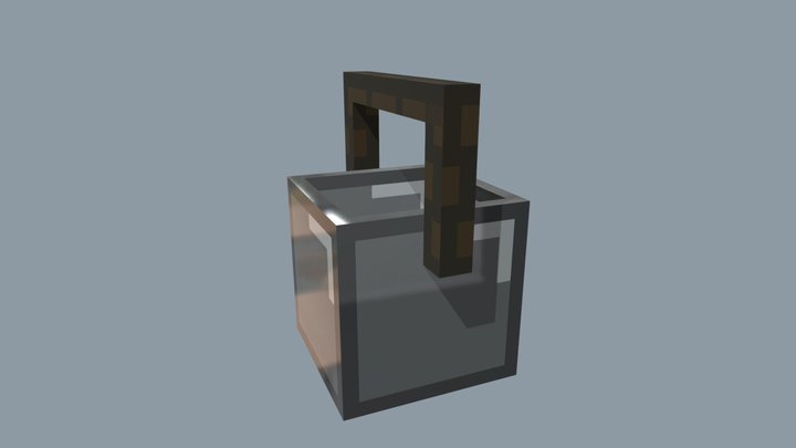 Better Bucket (Minecraft) 3D Model