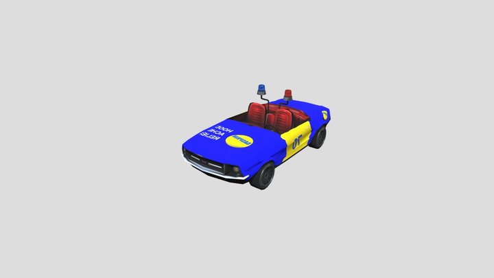 imustang gasprin edition 3D Model