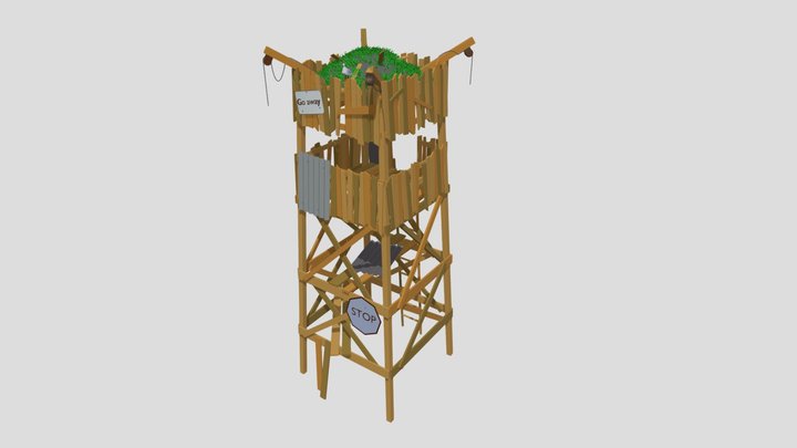 XYZ_HW_Tertiary_tower 3D Model