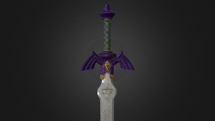 MASTER SWORD - THE LEGEND OF ZELDA 3D Model