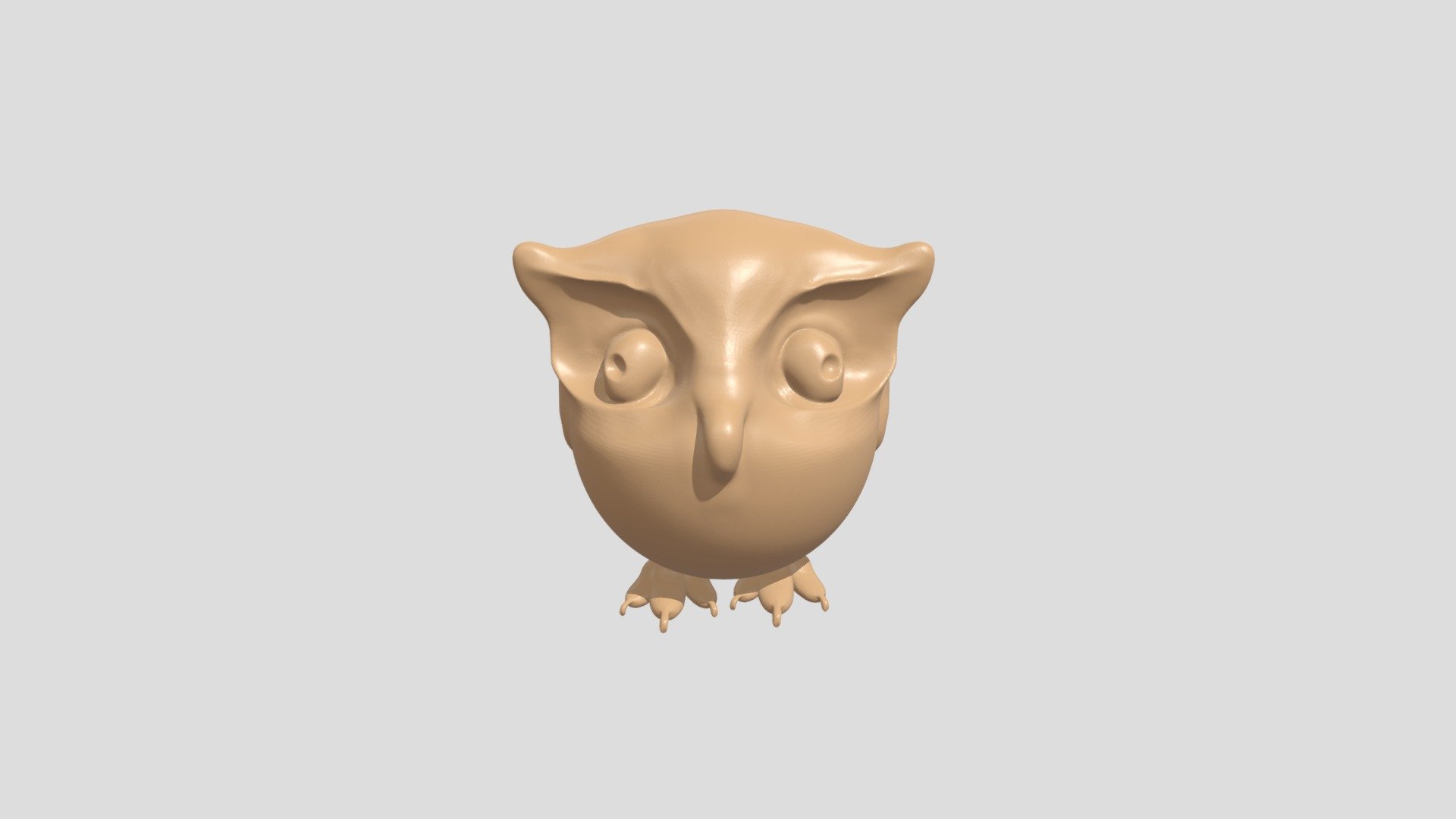 Owl - Download Free 3D model by Vikrama Raghuraman (@vikrama1998 ...