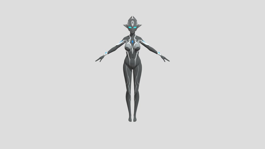 Ultrawoman Dark RIGGED