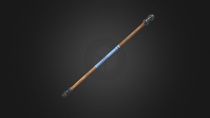 Standard Quarterstaff 3D Model