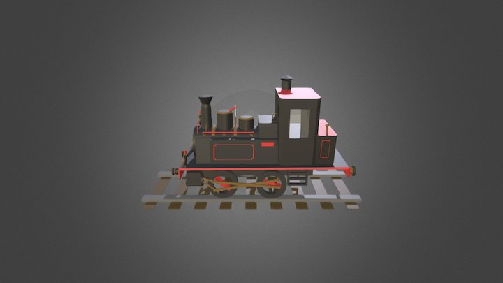 Locomotive 3D Model