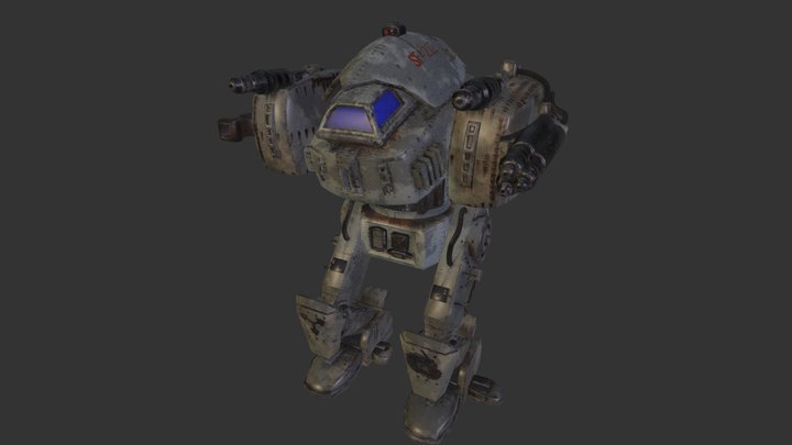 Heavy Walker 3D Model