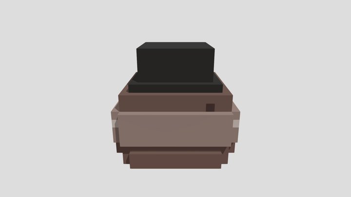 Indian Water Jar - Voxel 32x32 – Gratis 3D-model STL