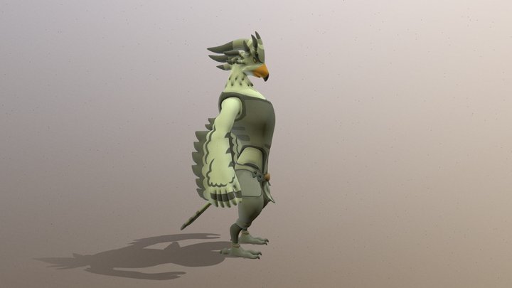 Rito Guard (Legend of Zelda Breath of the Wild) 3D Model