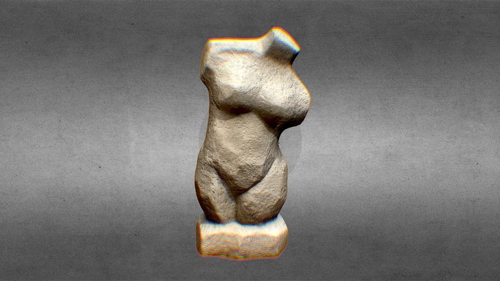 Woman Statuine 3D Model
