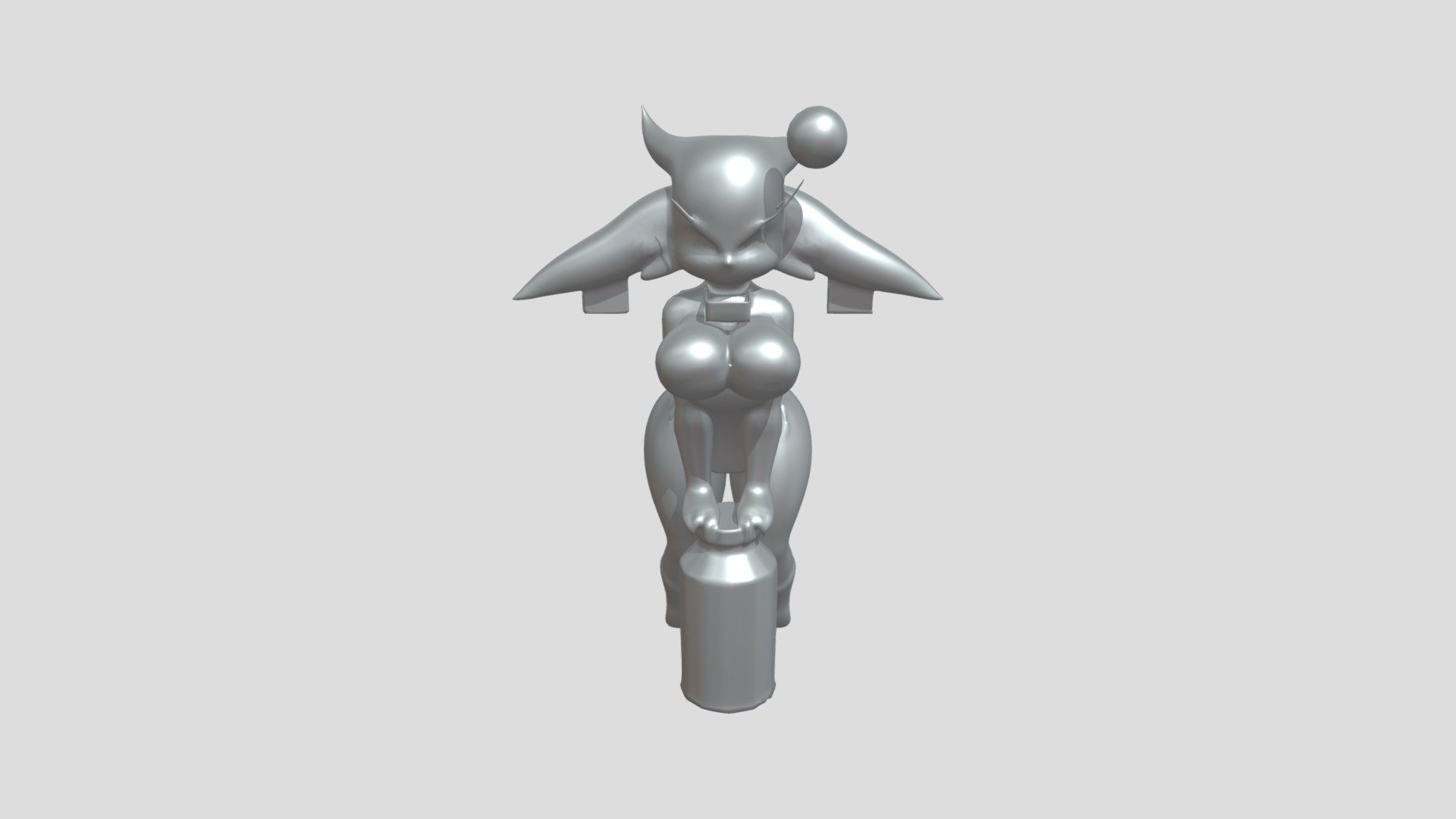 anthropomorphic rabbit character - 3D model by ig1906304 [06f9932 ...