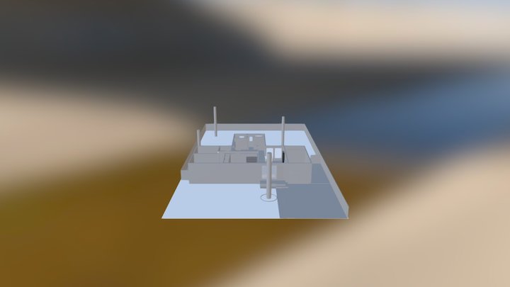 Combined House Model 3D Model