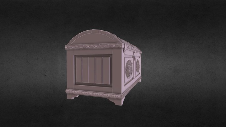 Dower chest 3D Model