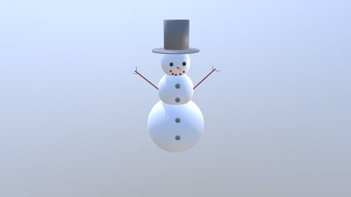 Snowman Amal 3D Model