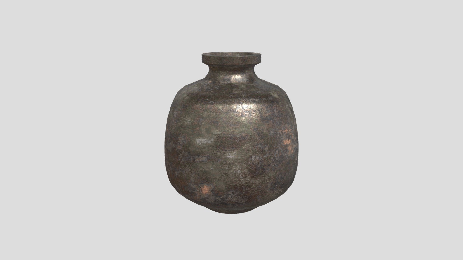 Metal Vase