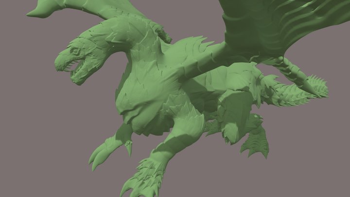 Emperor Dragon 3D Model