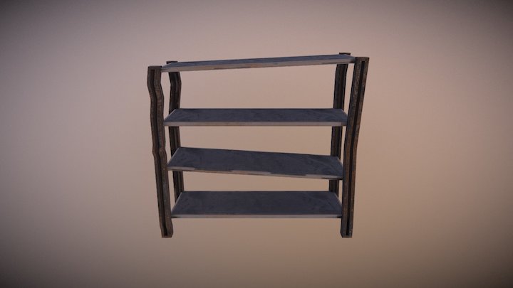 An Old Rack 3D Model