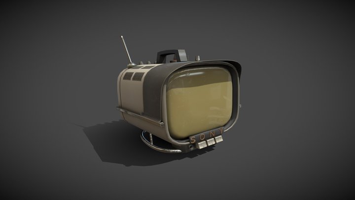 TV_8-301w 3D Model