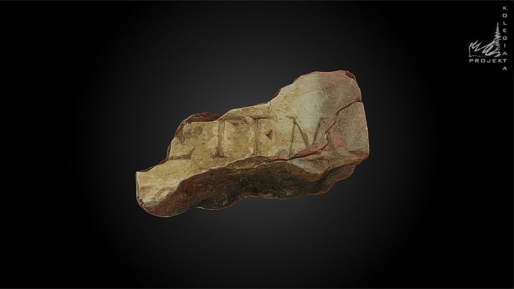 Fragment płyty nagrobnej