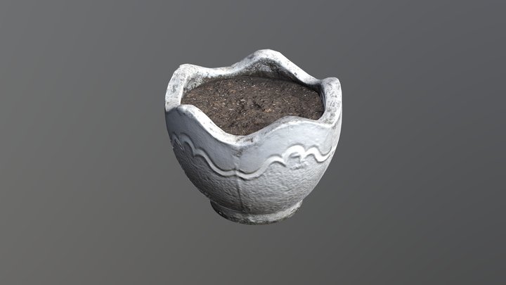Round vase 3D Model