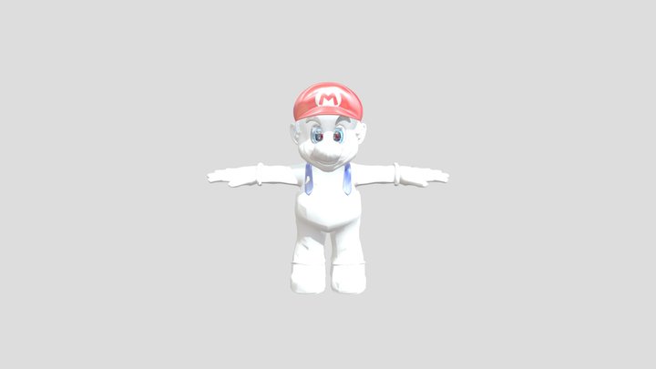 Mario Rig 3D Model