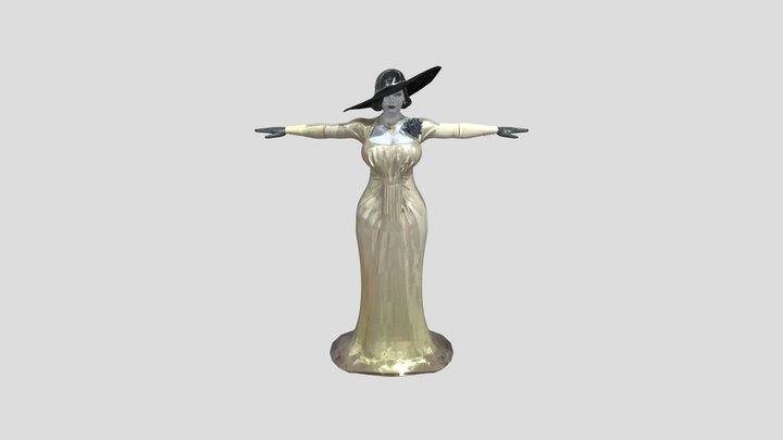 Lady Dimitrescu 3D Model