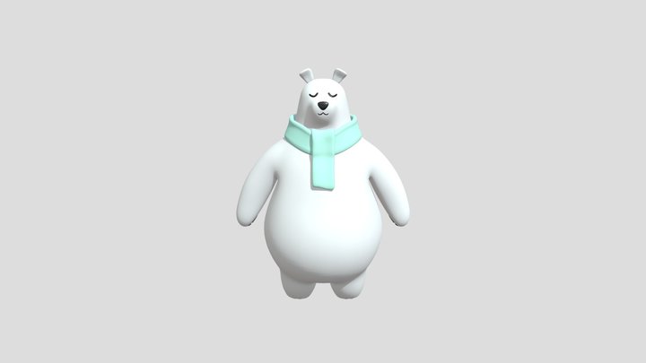 Matt's Polar Bear 3D Model