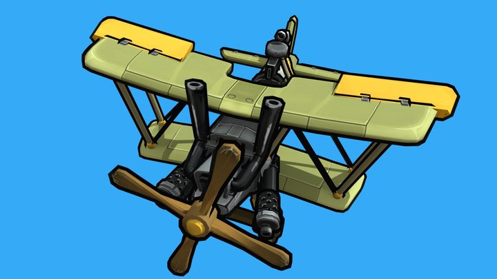 R.E 8 - The Flying Circus 3D Model