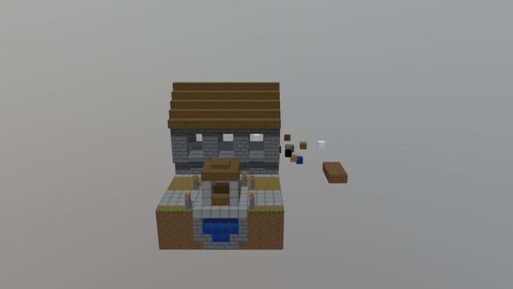 5 Minecraftblocks 3D Model