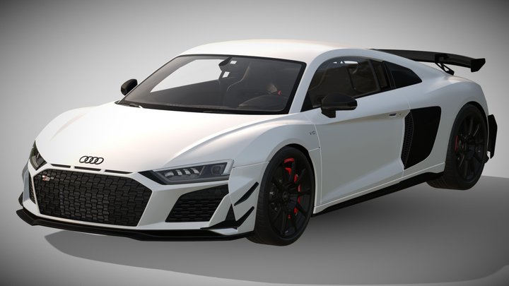 Audi-r8-gt 3D models - Sketchfab