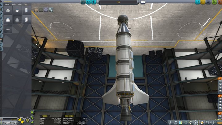 STDR - Suborbital Tourist Dumbfire Rocket 3D Model