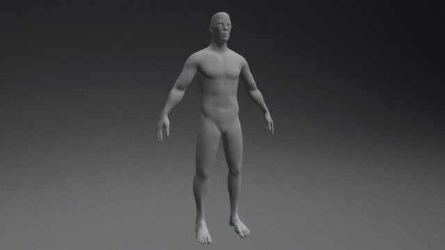 Male model 3D Model