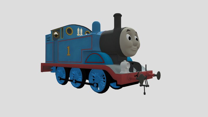Cbr3 Thomas cgi 3D Model
