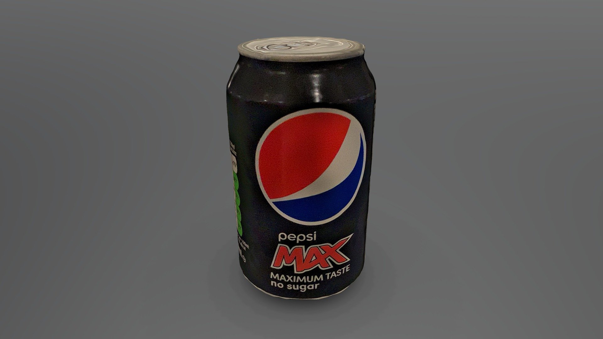 3D model Pepsi Max Can VR / AR / low-poly