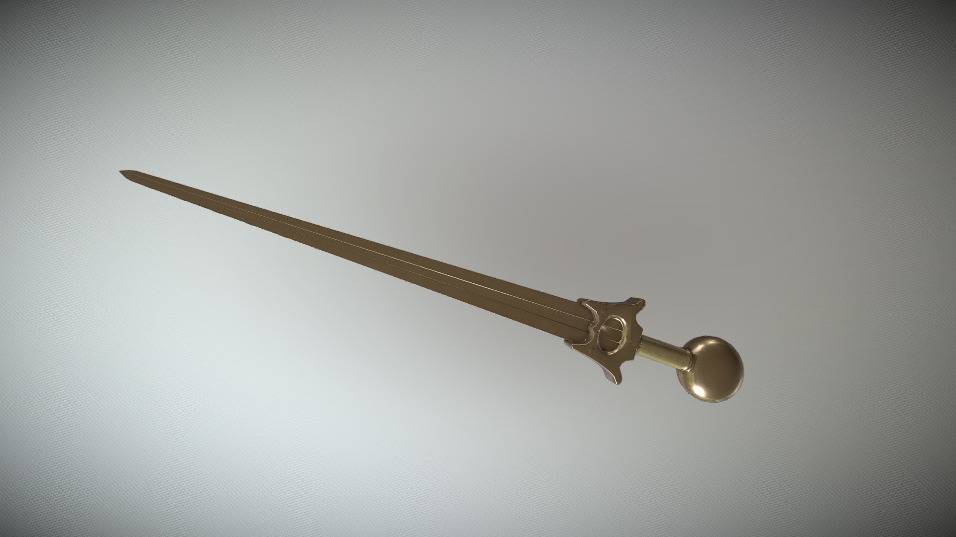 Bronze Sword - 3D model by Callum_Viper [070422e] - Sketchfab
