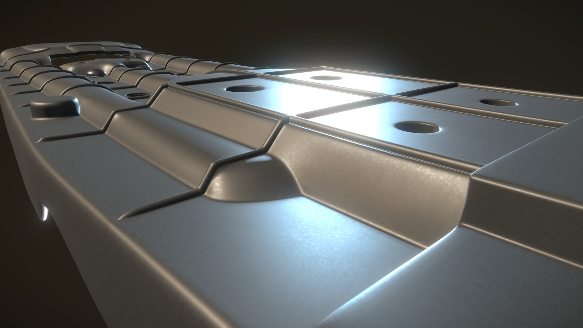 3D model 67 - This is a 3D model of the 67. The 3D model is about a close up of a keyboard.